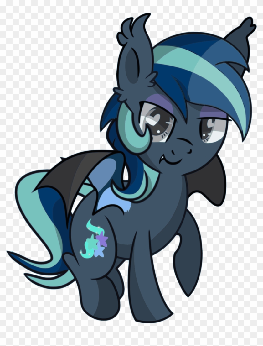 Digimonlover101, Bat Pony, Heart Eyes, Oc, Oc Only, - Cartoon #956205