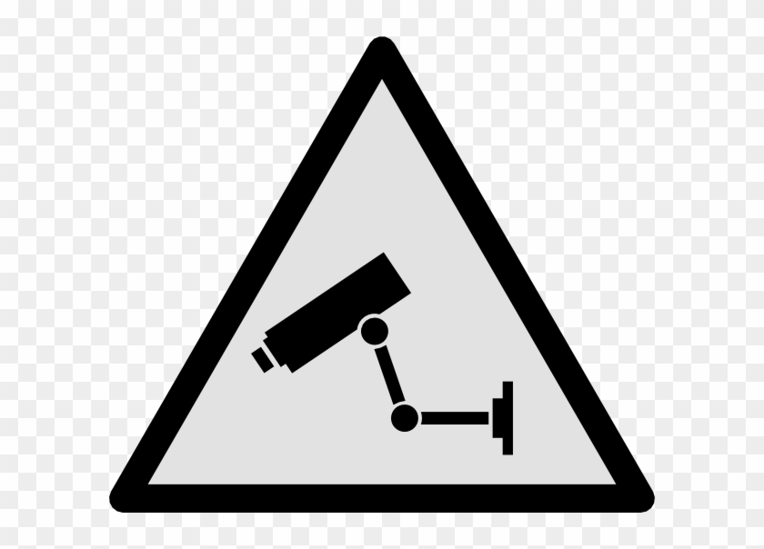 Security Camera Tools Free Black White Clipart Images - Cctv Camera Png Cartoon #956232