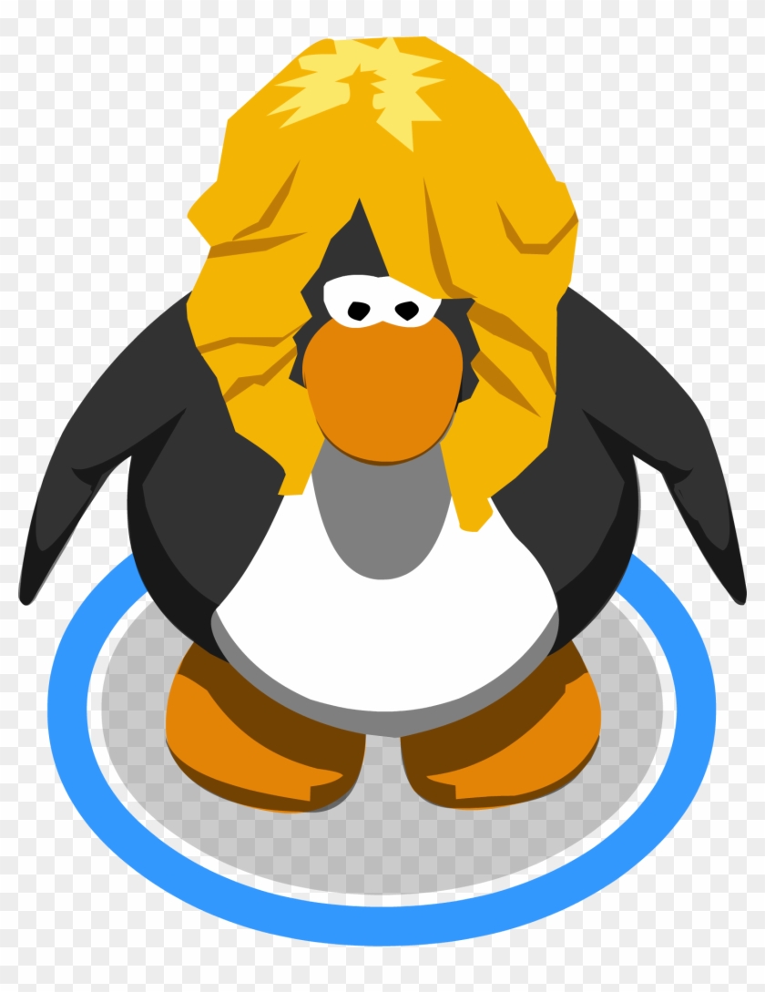 The Goldilocks In Game - Club Penguin 10th Anniversary Hat #956344