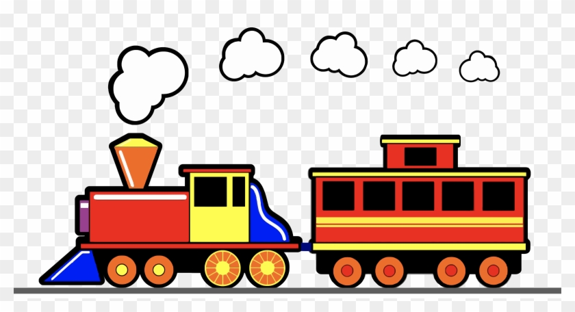 Long Clipart Toy Train - Art Clip Train Png #956364