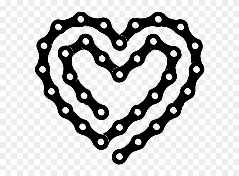Bike Chain Heart #956438
