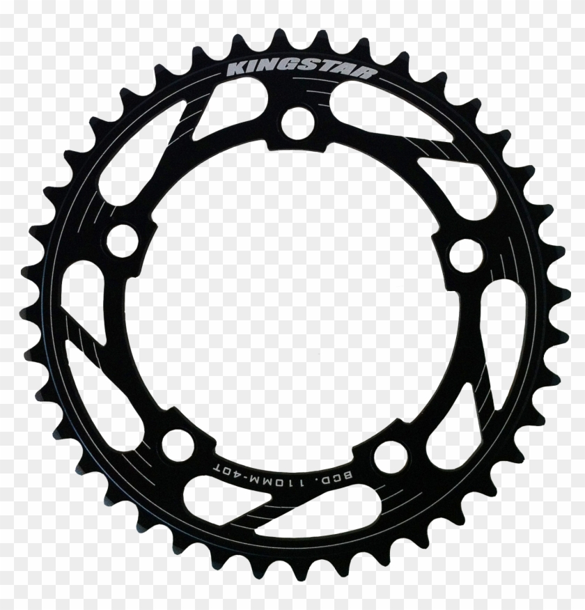 Kingstar 5 Bolt Chainring Machined 3mm Aluminum 5 Bolt - Insight 5 Bolts Chainring Black 34 #956439