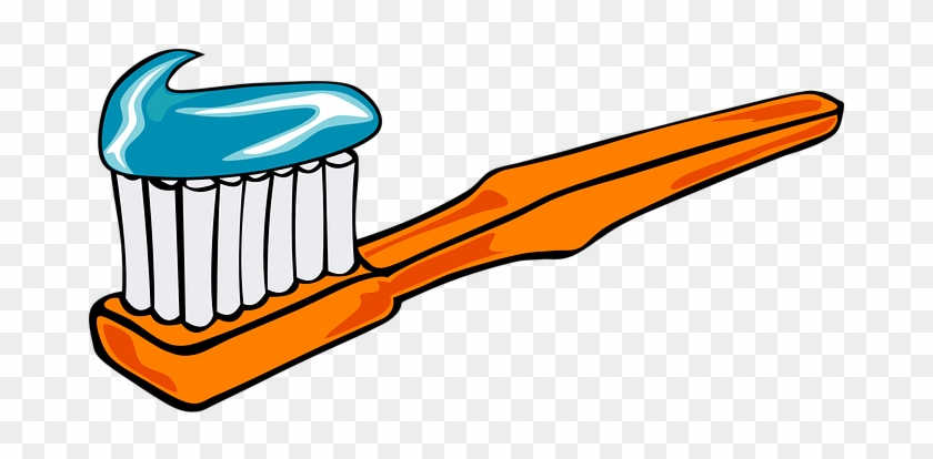 Brush Teeth Clipart - Toothbrush Clipart #956552