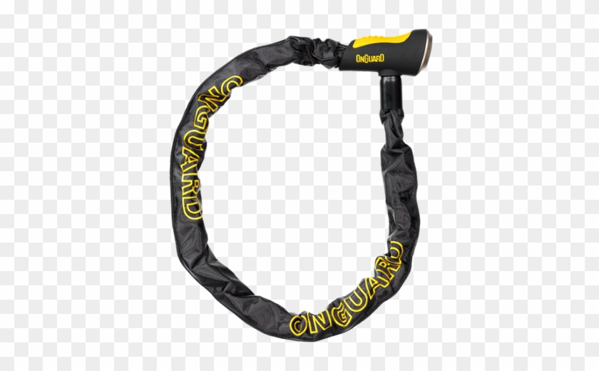 Onguard 8020 Mastiff Integrated Key Chain Lock Black/yellow - Tool #956597
