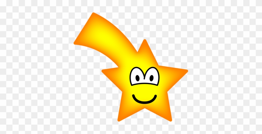 Shooting Star Emoticon Emoticons @ - Shooting Star With A Face #956622