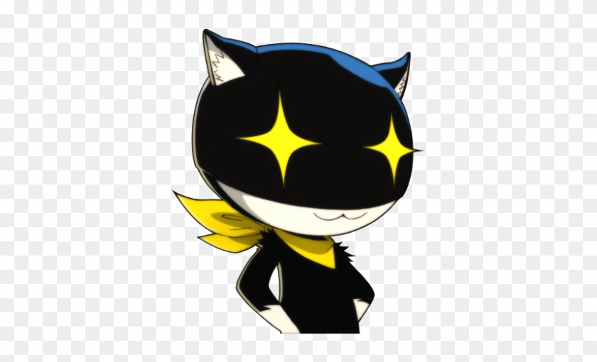 P5 Portrait Of Morgana With Star Eyes - Morgana Portrait Persona 5 #956637