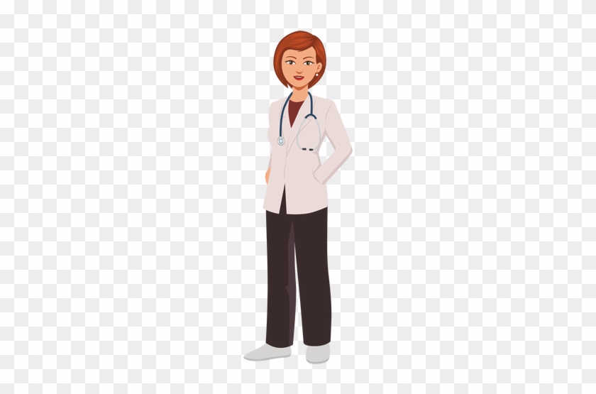 Female Doctor Profession Cartoon Png Image - Female Doctor Png #956671