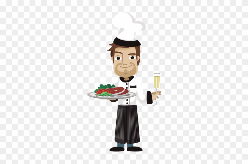 Chef Cartoon Profession Png - Happy People Animation #956702