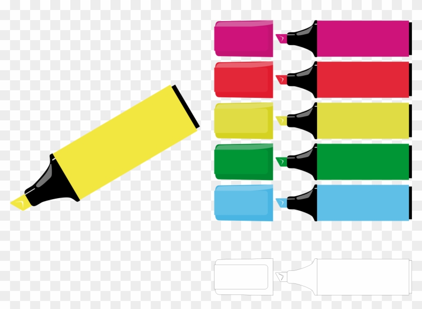Download - Markers Clipart #956833