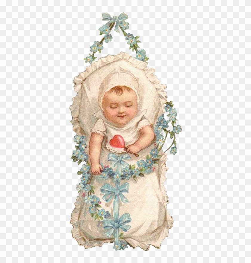 Victorian Die Cut - Baby #956880