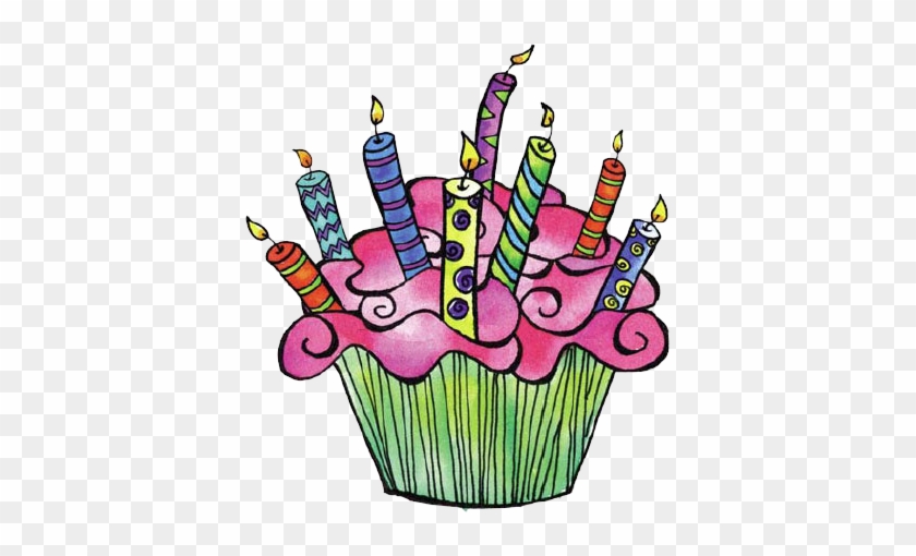 Explore Cupcake Clipart, Cupcake Art, And More - Happy Birthday Cupcake Clipart #956901