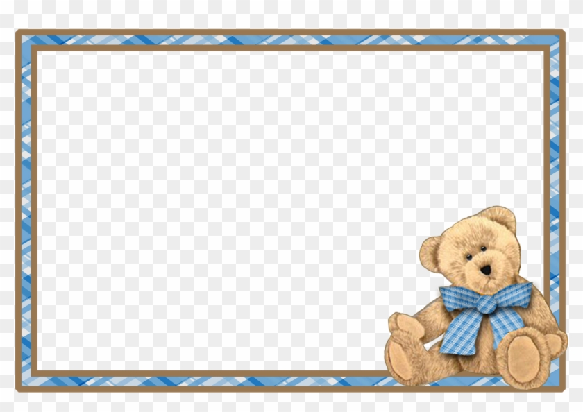 Decoupage - Teddy Bear Frame Png #956968