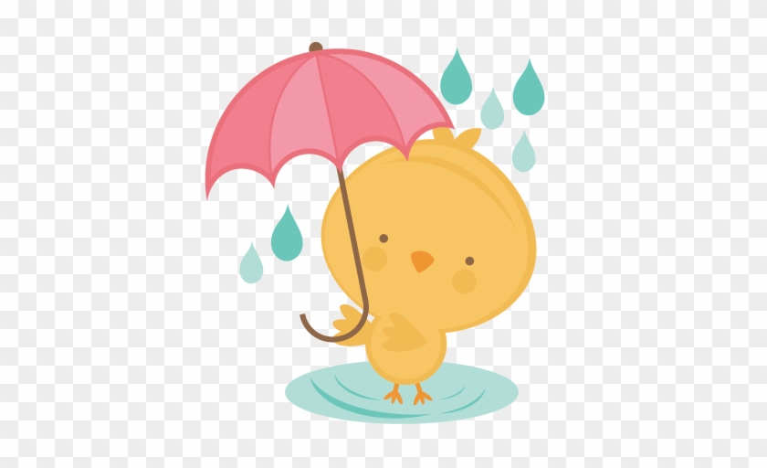 Baby Shower Ducks Cartoon Download - Umbrella Duck Clip Art #957004