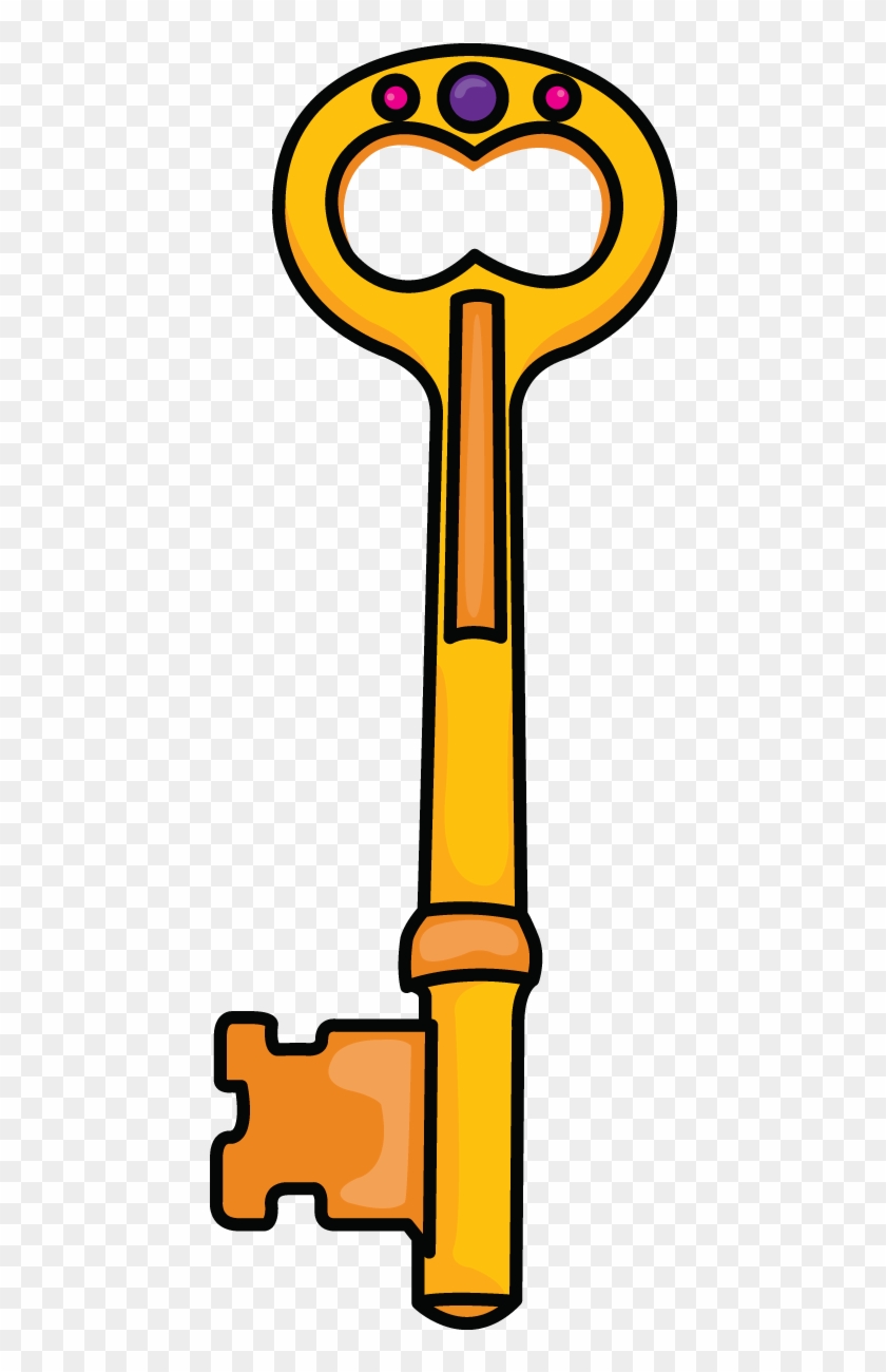 Try To Trace/draw This House Key Illustration On Paper - Cartoon Drawing Of  Key - Free Transparent PNG Clipart Images Download