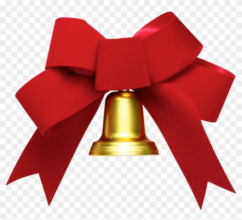 Ribbon Bow Bell Download In Png Format - Header Red Ribbon Png #957128