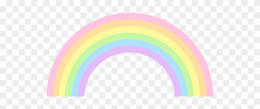 Cute Pastel Rainbow Clip Art - Pastel Rainbow Clipart #957133