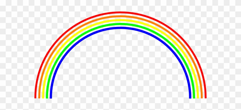 Rainbow Clipart Black And White - Rainbow Clipart Long #957139