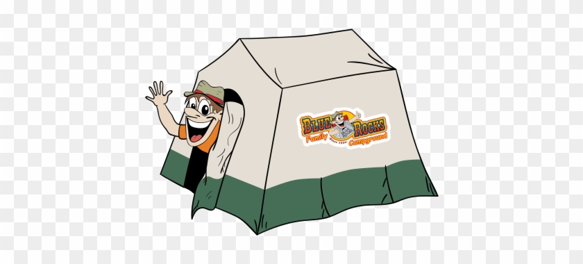 Happy The Camper - Stay In Tent Clipart #957140