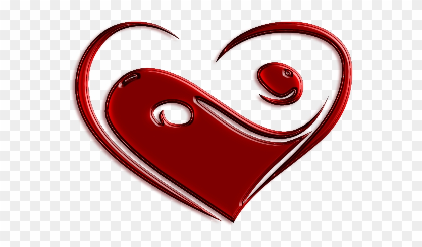 Http - //fc09 - Deviantart - Yang Red Heart By Rebelgirll666-d5jub6u - Yin Yang Heart Tattoo #957160