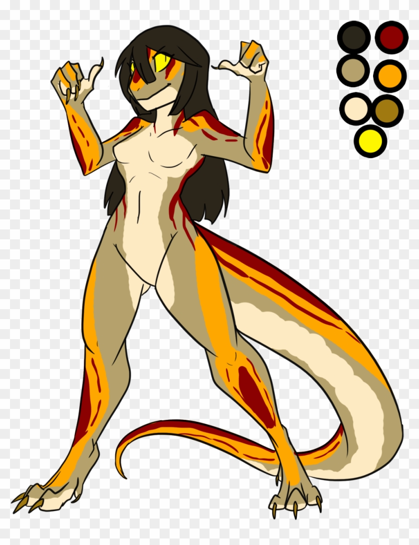 Desert Lizard Ninja - Cartoon #957161