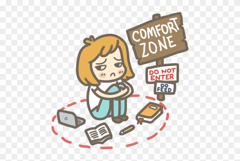 Clip Art Of Comfort Zone K5089752 - Cartoon #957266