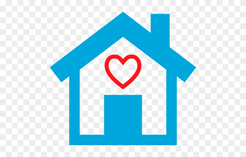 Vector Illustration Of Home Built With Love Icon - Hospital In The Home Clipart #957267