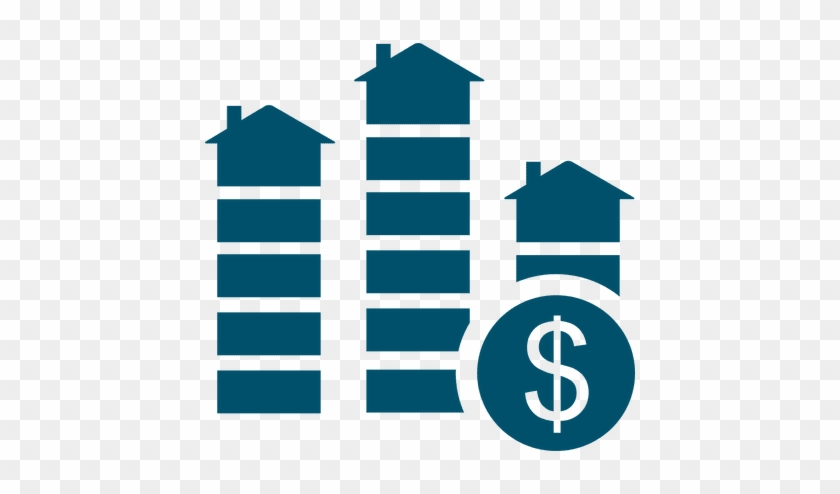 Multistoried Dollar Houses Icon Transparent Png - Odio A La Navidad #957299