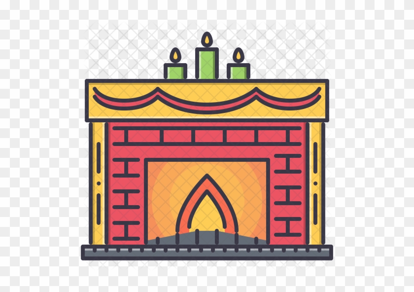 Fireplace Icon - Hearth #957328