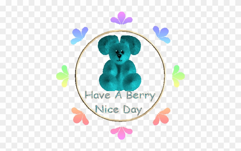 Teddy Bear - Have A Nice Day Beautiful Gif #957362