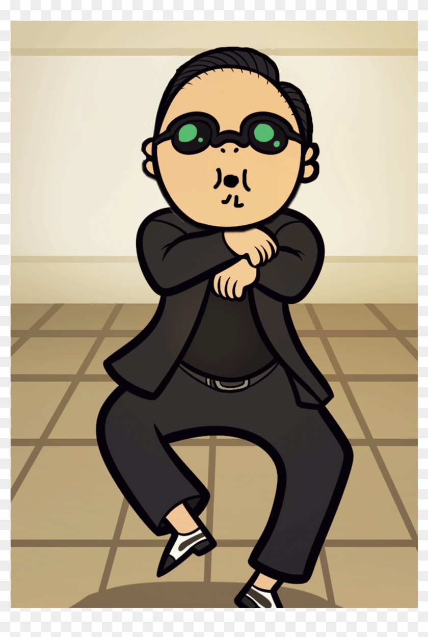 Student - Gangnam Style Cartoon #957576
