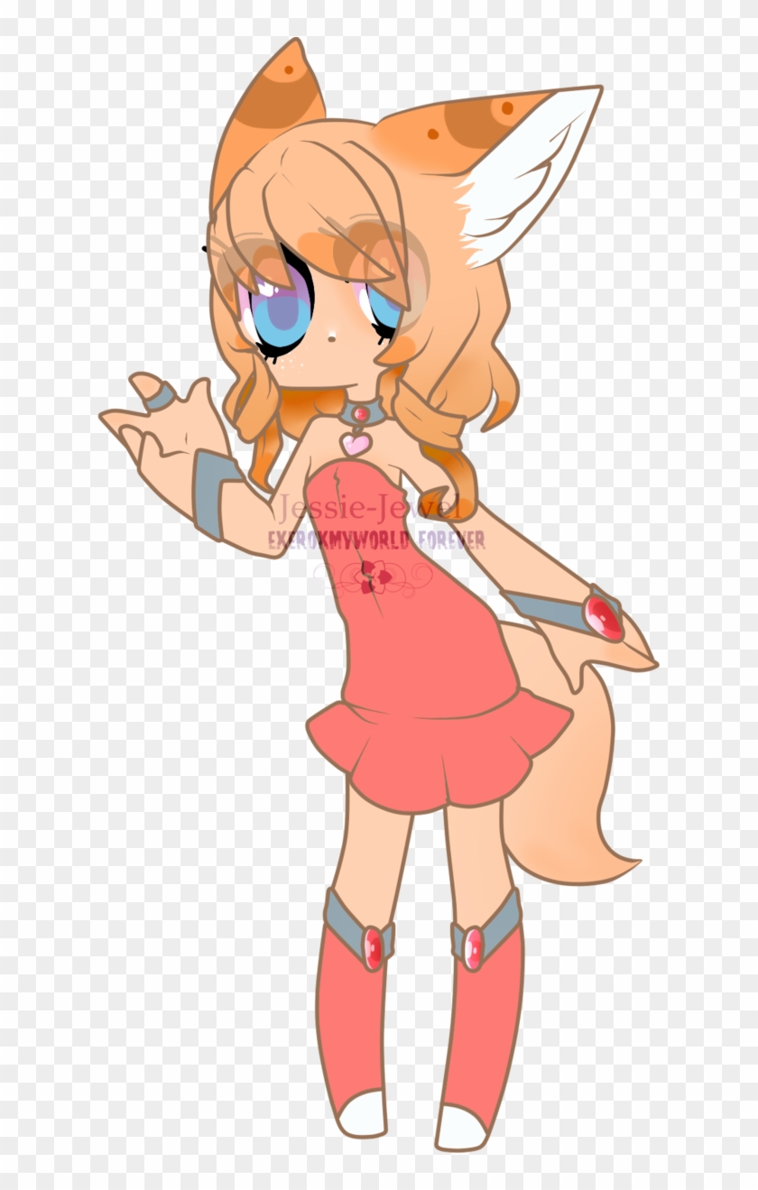 Fennec Fox Girl Adopt~closed~ By Xxdreamypastelsxx - Cartoon #957591