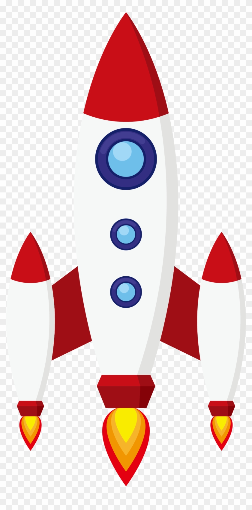 Rocket Spacecraft Clip Art - Cartoon Rocket Spaceship Png - Free  Transparent PNG Clipart Images Download