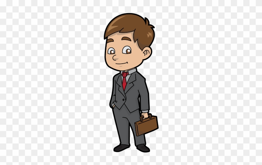 185 × 240 Pixels - Business Man Cartoon Png #957610