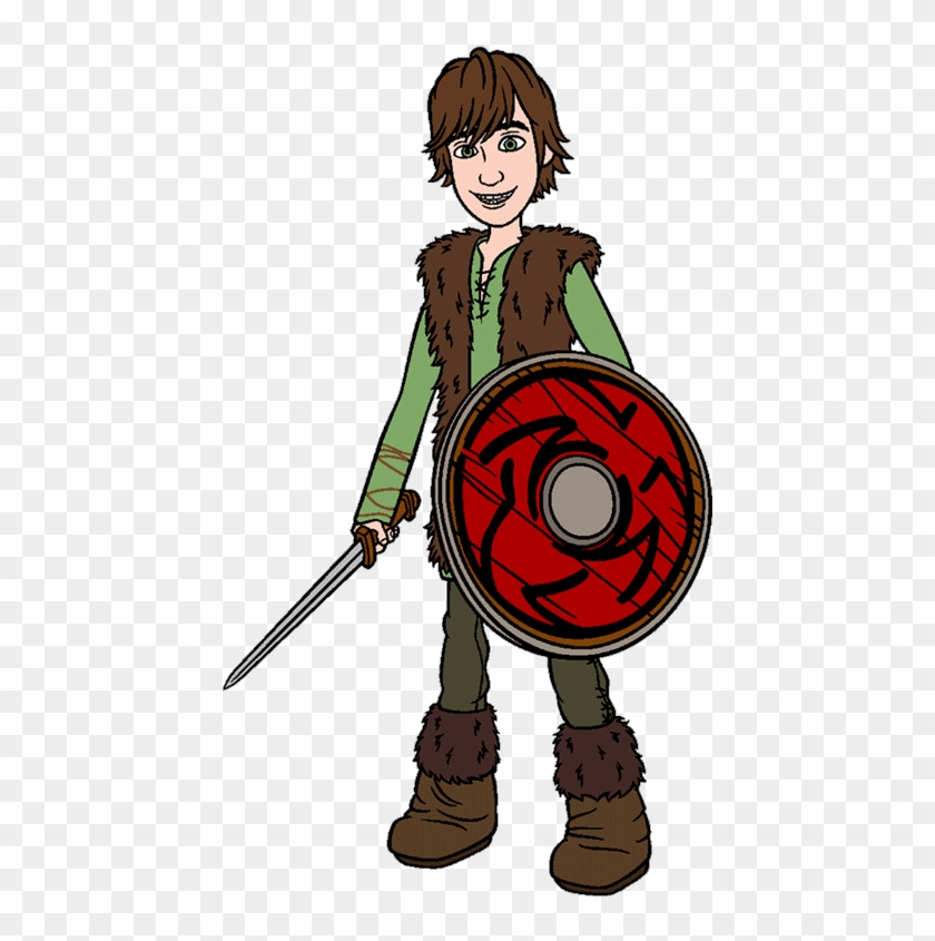 And Clipped By Cartoon Clipart - Train Your Dragon Hiccup Cartoon #957629