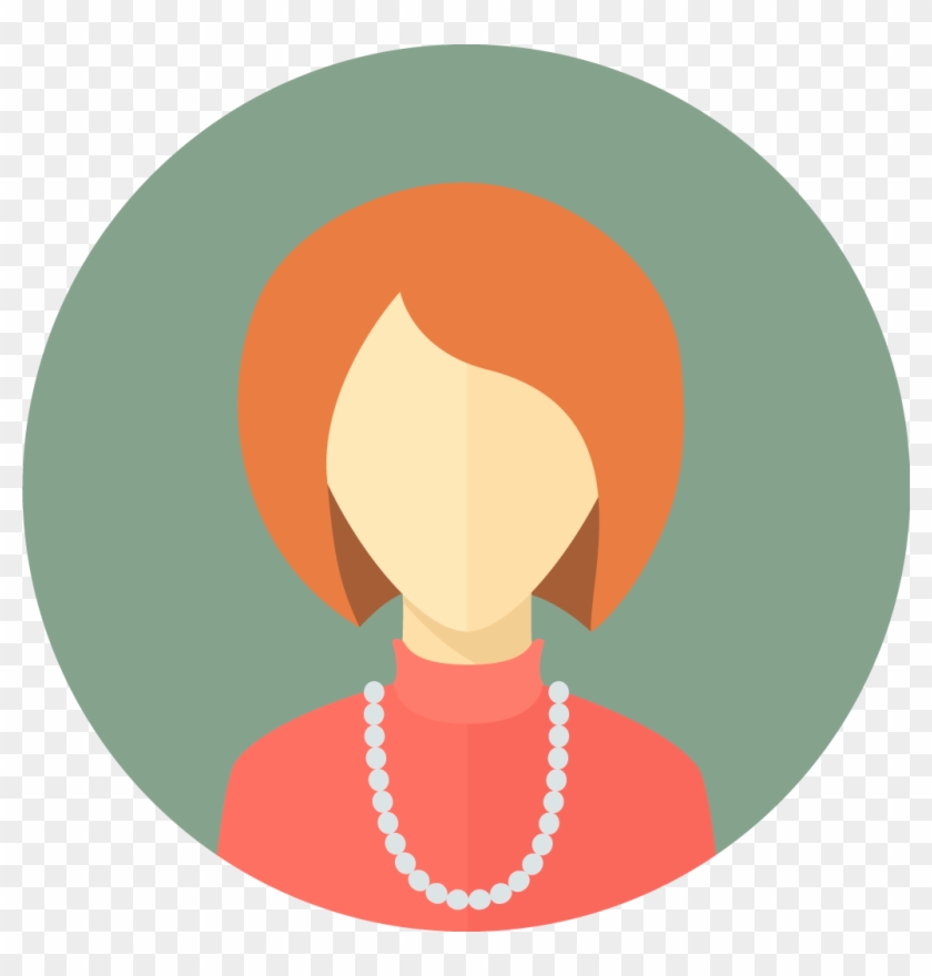 Flat Faces Icons Circle Woman Portrait Of A Man Free Transparent Png Clipart Images Download