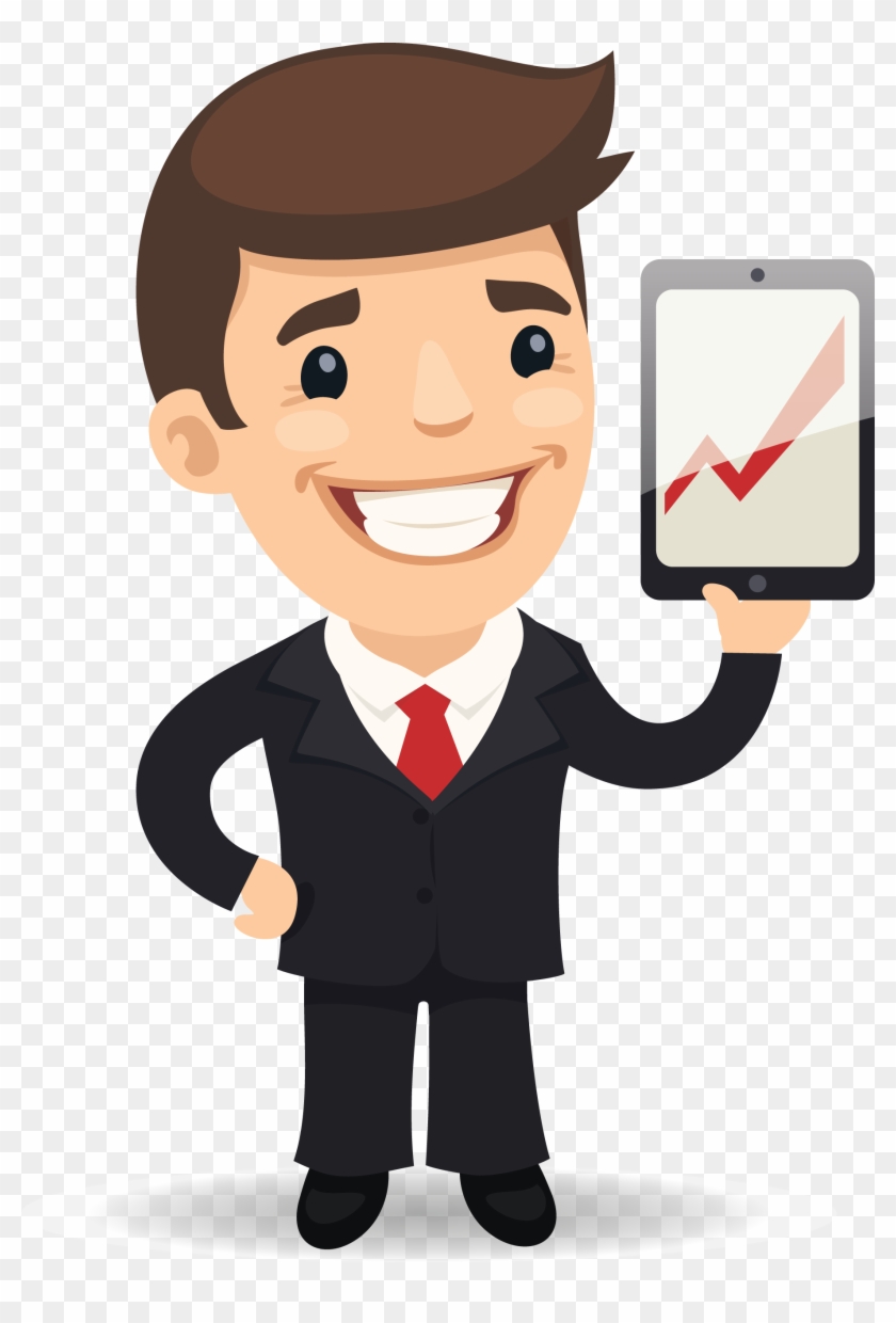 Cartoon Royalty-free Illustration - Business Character Cartoon #957640