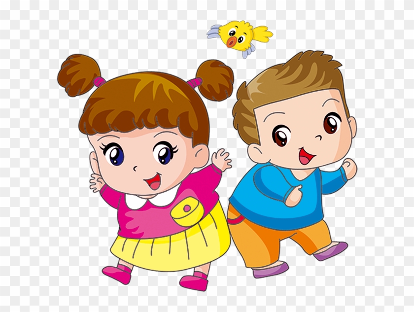 Cartoon Girl Android Child Boy - Friendship Poetry #957672