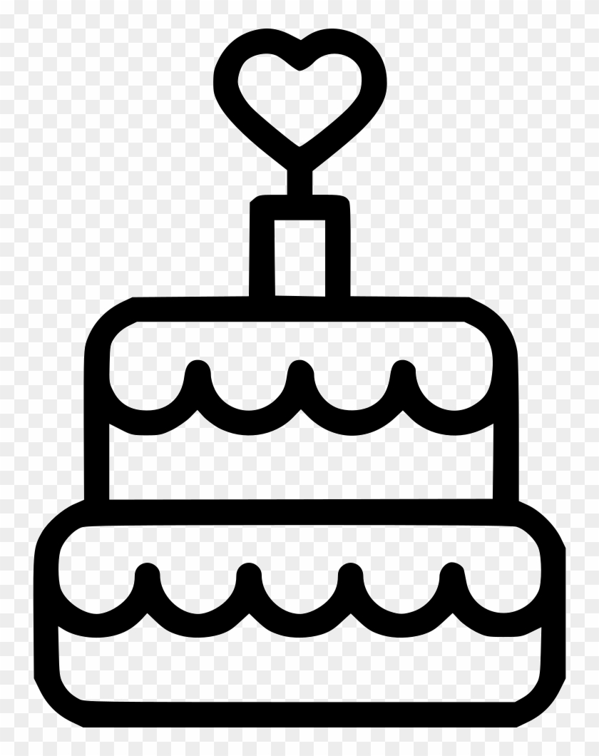 Romantic Heart Cake Dessert Happy Birthday Comments - Icon Happy Birthday Png #957737