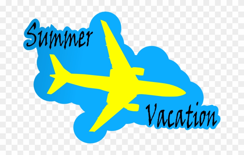 Summer Vacation With Plane - Plane In The Sky #957744