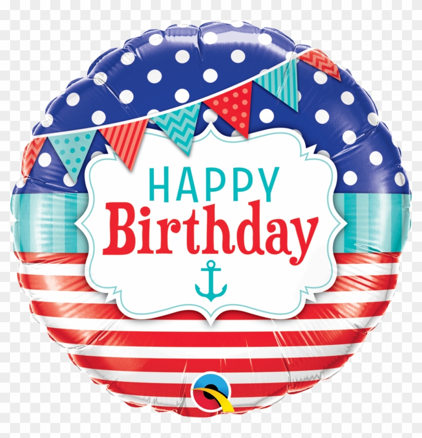 Nautical - Balloons Happy Birthday Party Png #957791