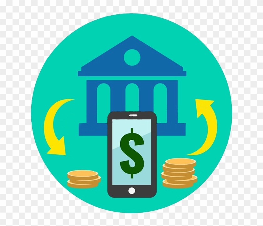 Mobile Banking Flat Illustration #957834