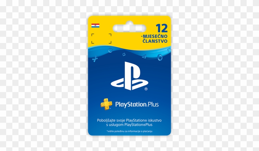 Sony Playstation Plus Card 365 Days Hanger P/n - 3 Month Plus Card #957892