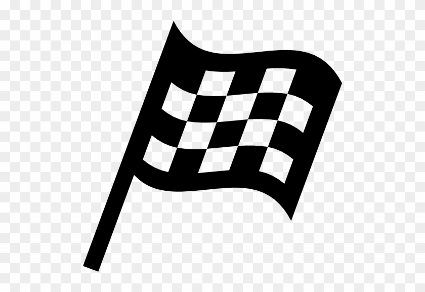 Png Checkered Flag Vector Image - Checkered Flag Icon Svg #957998