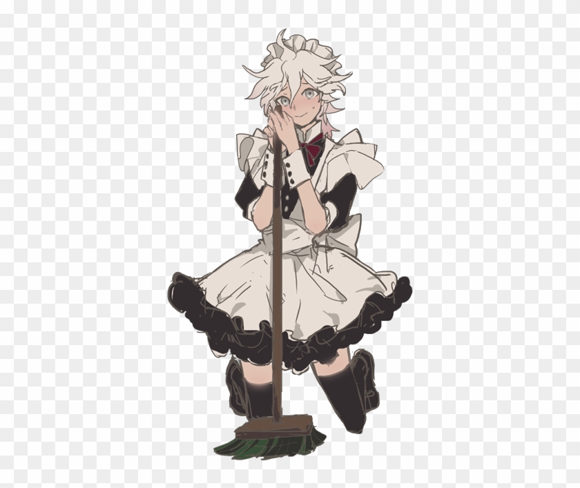 Mémoire Requise 834 Ko, Komaeda , Ibuki, Souda, Mikan - Komaeda In A Maid Outfit #958048