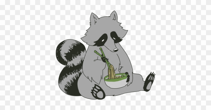 Raccoon Doodles - Cute Raccoon Transparent #958106