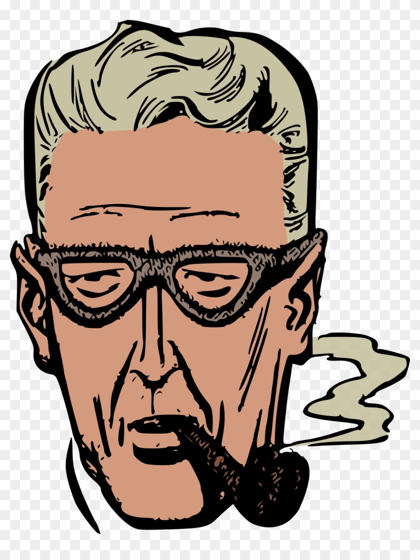 Big Image - Smoking Man Face #958266