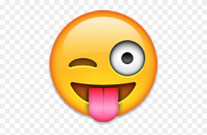 Out text tongue emoji tongue out