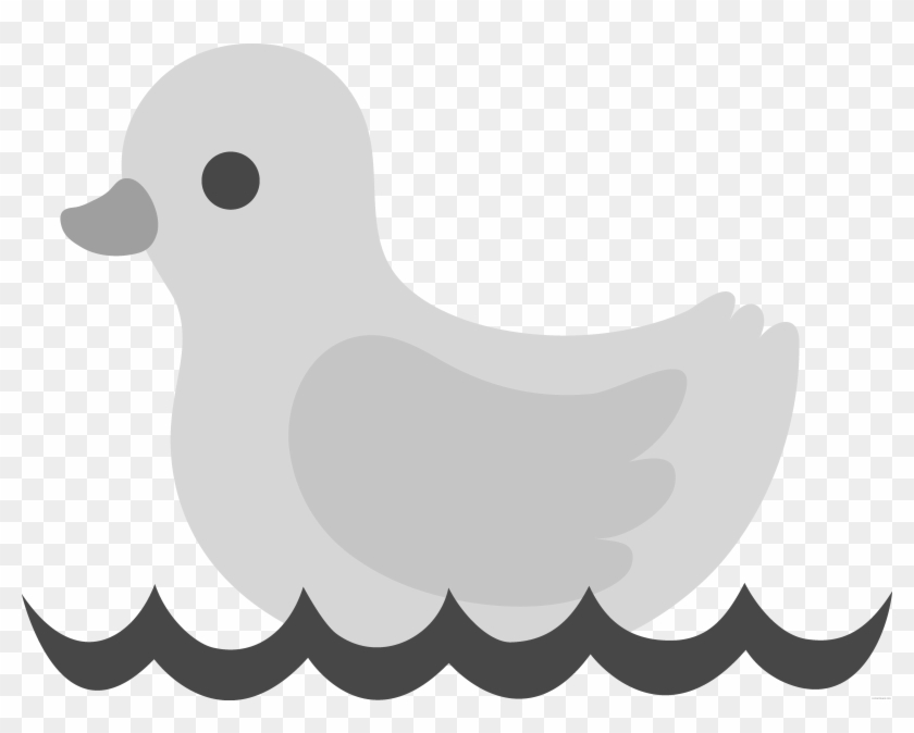 Rubber Duck Animal Free Black White Clipart Images - Clip Art #958515