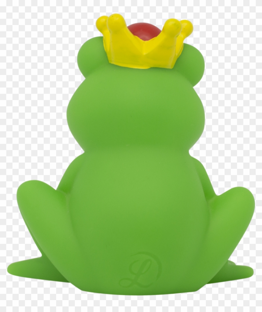 Frog Rubber Duck With Greeting Heart By Lilalu - Toad #958519