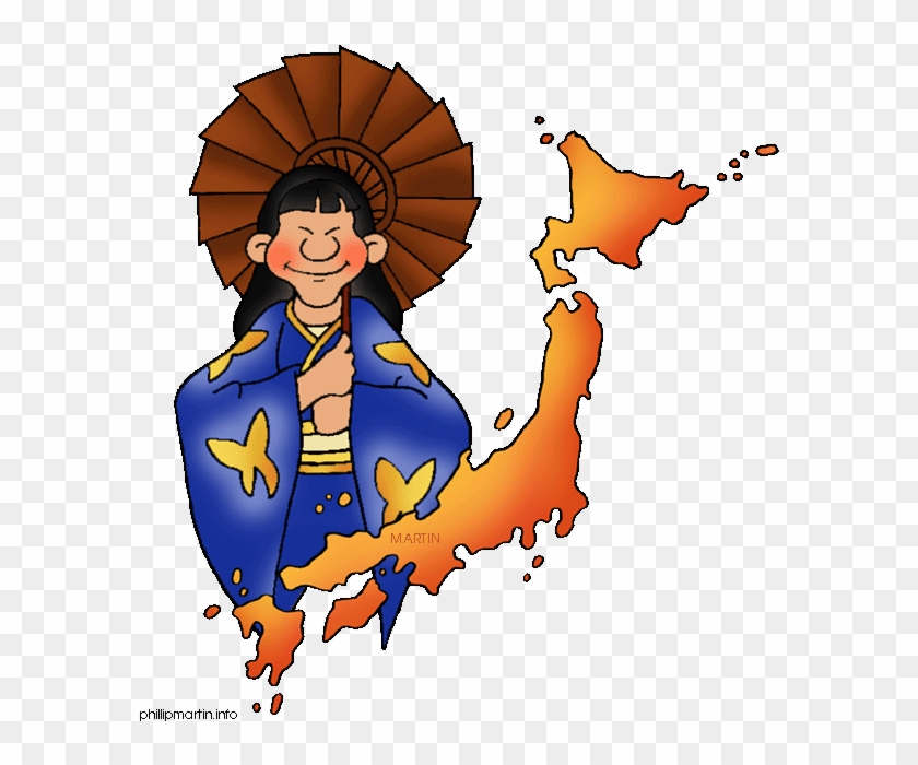 Japanese Japan Clipart The Cliparts - Clipart Map Of Japan #958546